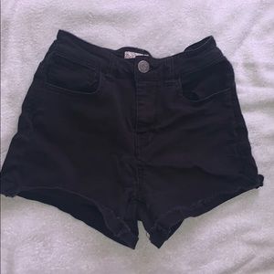 High waisted shorts
